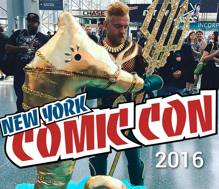 Cyber-NY attends New York Comicon 2016 at the Javitz Center