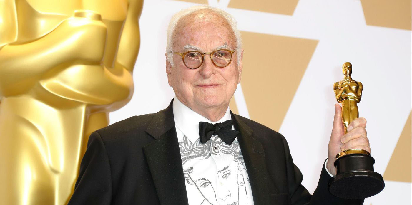 James Ivory, screenwriter of Call Me by Your Name, took home the Oscar for Best Adapted Screenplay